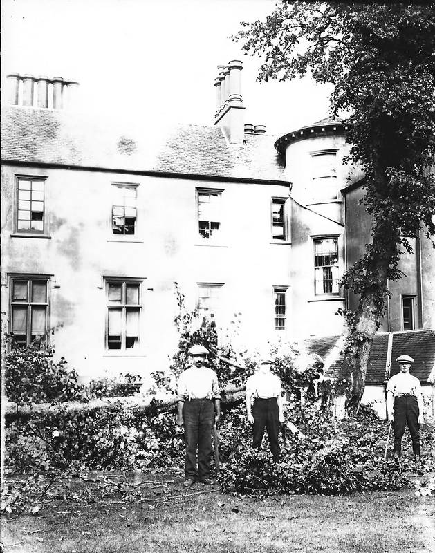 Grounds maintenance at Stockbriggs House
