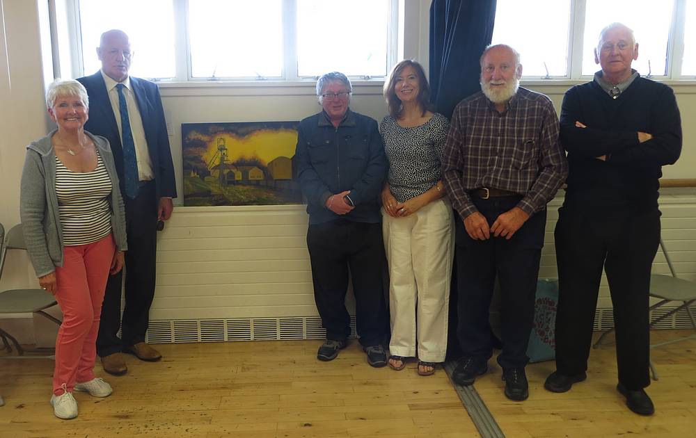 David Halls (webmaster), Rozsa Halls (member) and Geoff Brown